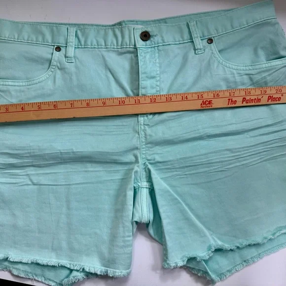 Carve Designs 6” Twill Shorts -Sea Glass - Picture 8 of 8